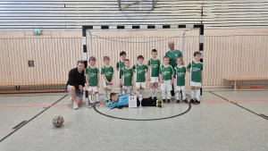 Ausklang der Hallensaison: F-Junioren zaubern in Niederzimmern