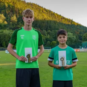 Zwei Torjäger aus unserem Nachwuchs ausgezeichnet!