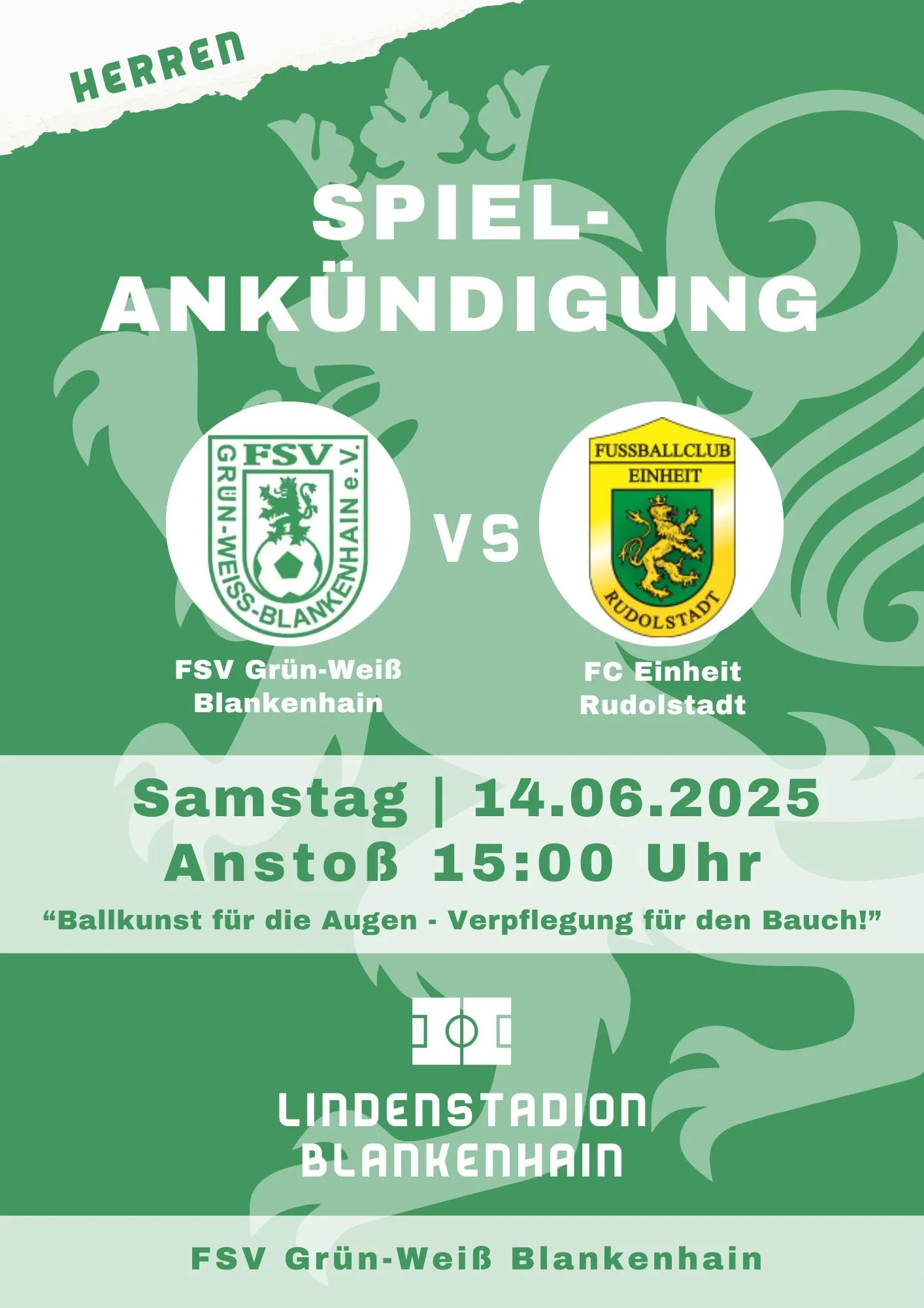 (1M) Das letzte Spiel der Saison wird zum großen Tag der Entscheidung