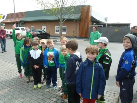 Einlaufkids Bundesliga USV Jena-FC Bayern München