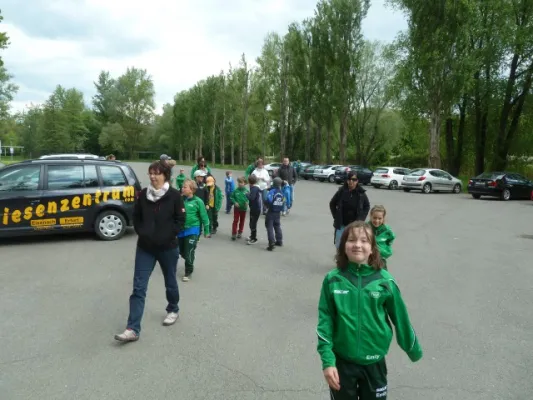Einlaufkids Bundesliga USV Jena-FC Bayern München