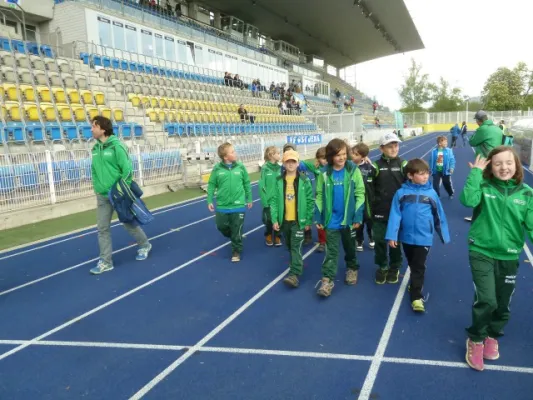Einlaufkids Bundesliga USV Jena-FC Bayern München