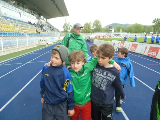 Einlaufkids Bundesliga USV Jena-FC Bayern München
