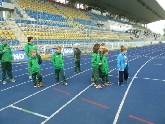 Einlaufkids Bundesliga USV Jena-FC Bayern München
