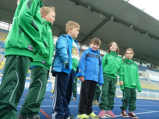 Einlaufkids Bundesliga USV Jena-FC Bayern München