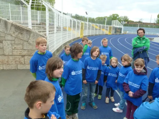 Einlaufkids Bundesliga USV Jena-FC Bayern München