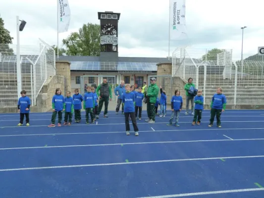 Einlaufkids Bundesliga USV Jena-FC Bayern München