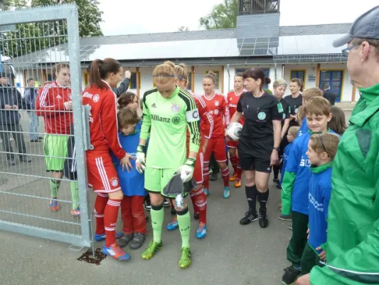 Einlaufkids Bundesliga USV Jena-FC Bayern München