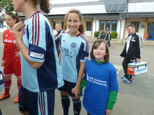 Einlaufkids Bundesliga USV Jena-FC Bayern München