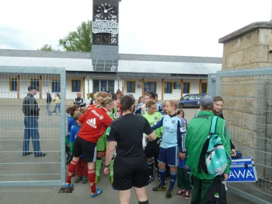 Einlaufkids Bundesliga USV Jena-FC Bayern München