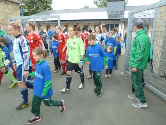 Einlaufkids Bundesliga USV Jena-FC Bayern München