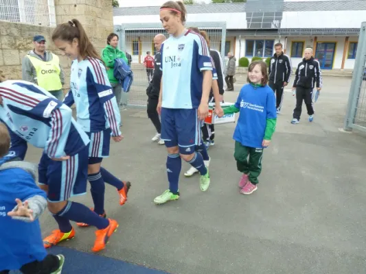 Einlaufkids Bundesliga USV Jena-FC Bayern München