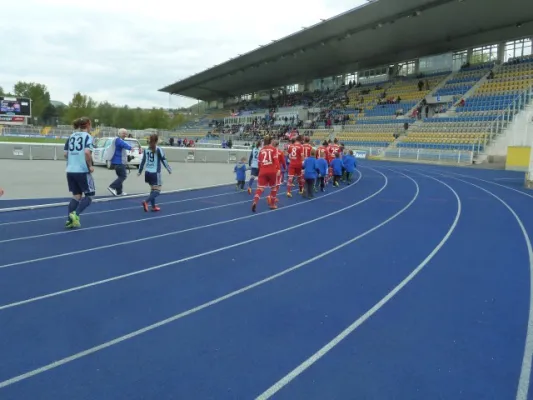Einlaufkids Bundesliga USV Jena-FC Bayern München