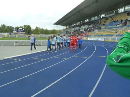 Einlaufkids Bundesliga USV Jena-FC Bayern München