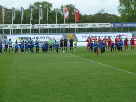 Einlaufkids Bundesliga USV Jena-FC Bayern München