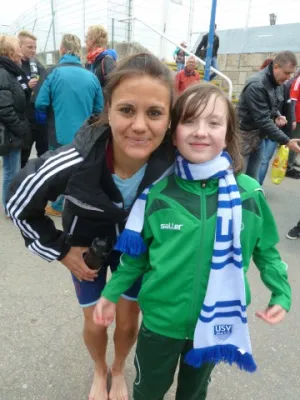 Einlaufkids Bundesliga USV Jena-FC Bayern München