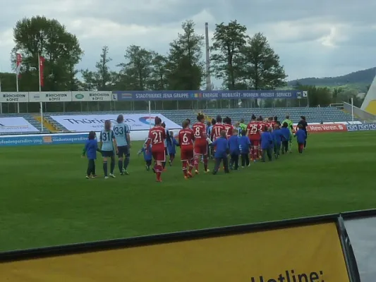 Einlaufkids Bundesliga USV Jena-FC Bayern München