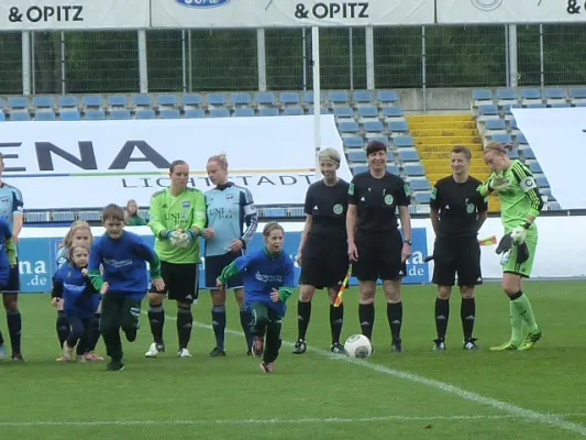 Einlaufkids Bundesliga USV Jena-FC Bayern München