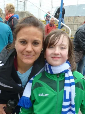 Einlaufkids Bundesliga USV Jena-FC Bayern München