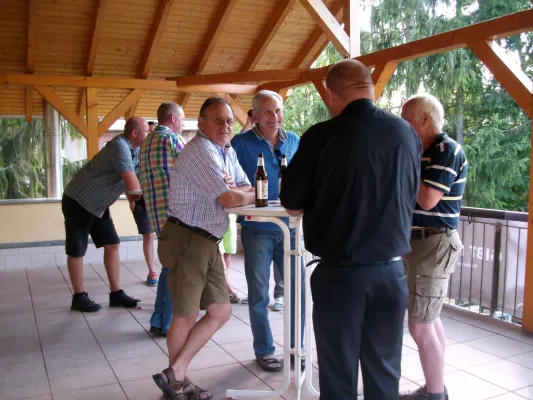 Einbau und Einweihung Beregnungsanlage