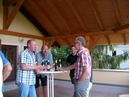 Einbau und Einweihung Beregnungsanlage